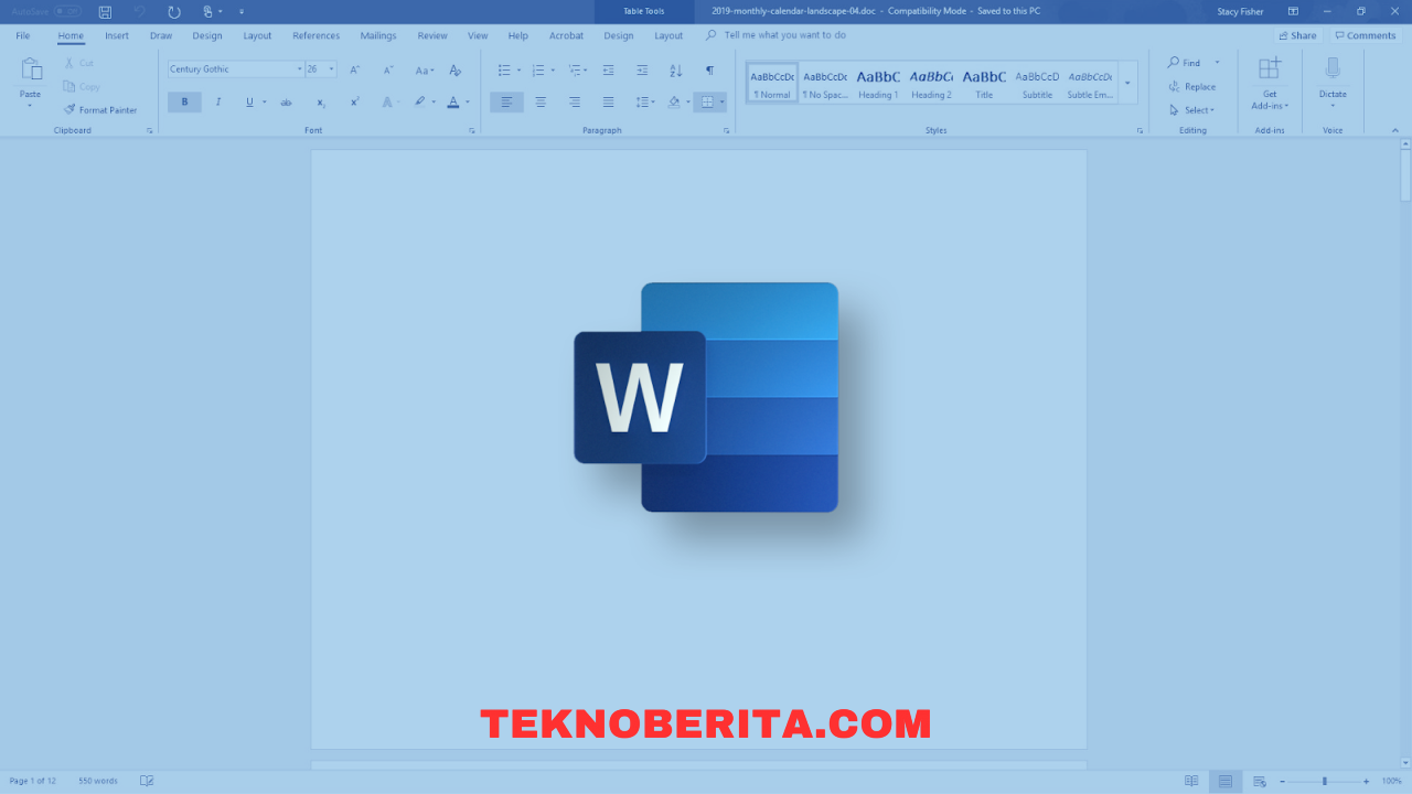 Cara Masuk Ke Microsoft Word 6619